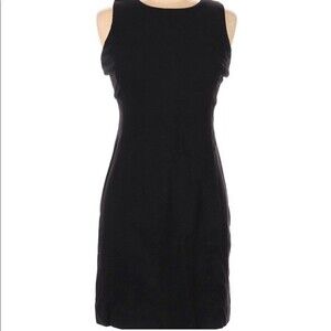 VGUC JAMES PERSE Los Angeles black Knit sheath MIDI dress sz 3 Large